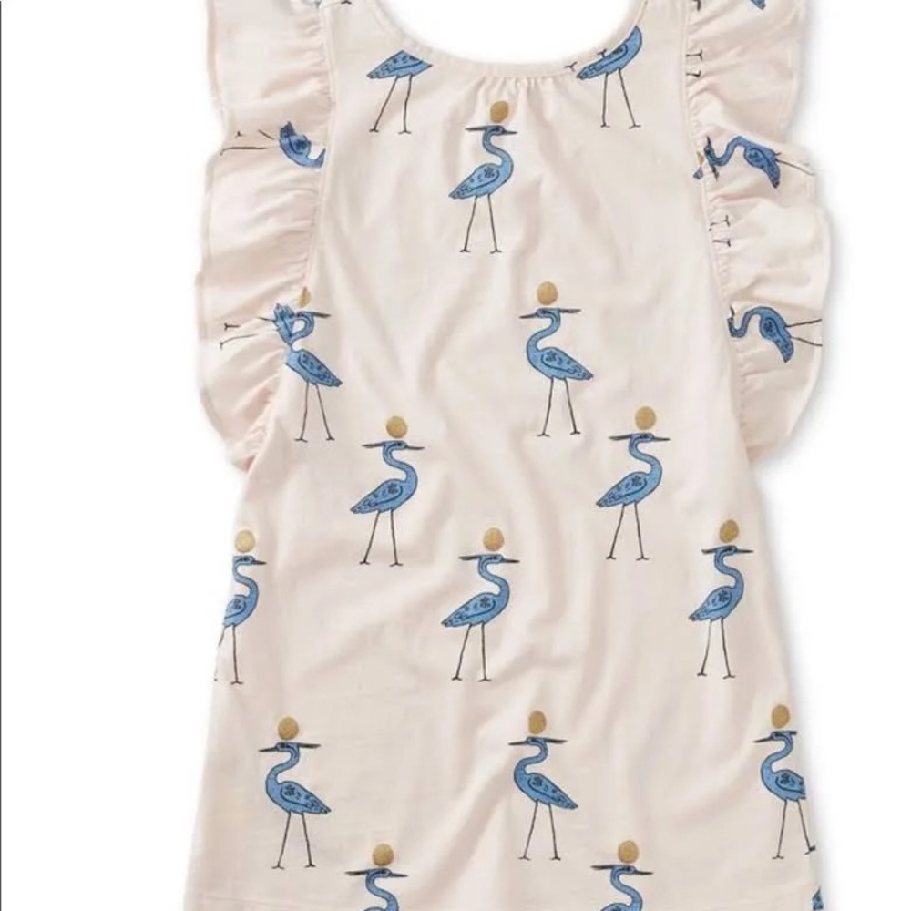 Tea Collection Tea Collection Dress Sparkle Ibis Size 8 🦩